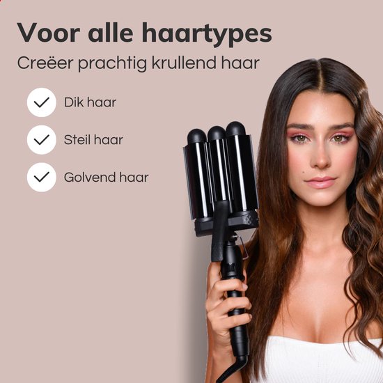 BohoWave™ | Creëert boho-chique haarstijlen