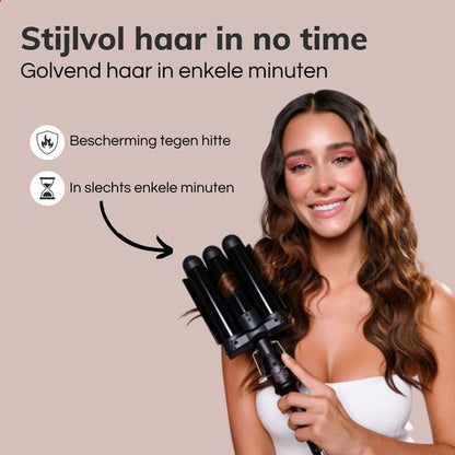 BohoWave™ | Creëert boho-chique haarstijlen