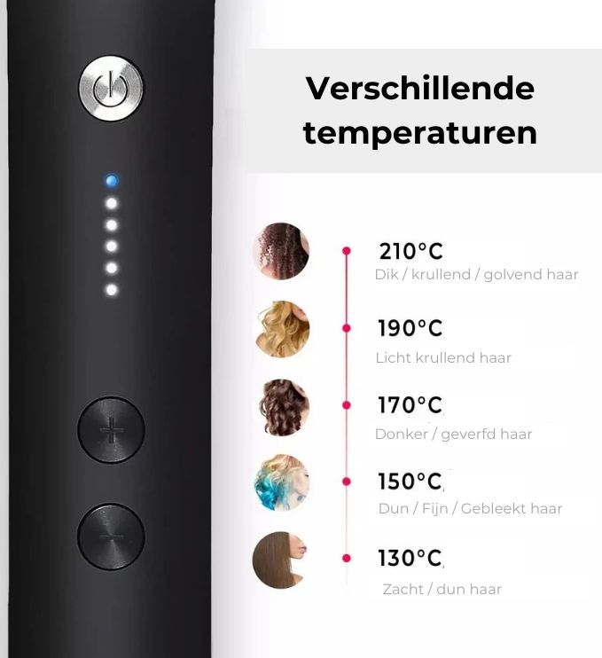 Smoothify™ | Direct steil haar zonder moeite